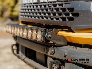 Ford Bronco Light Upgrade - Front Bumper Light Bar Mount - for 30" Flex Era LED Light Bar - Modular Bumper